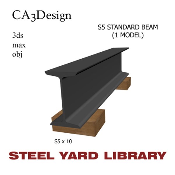 s5 standard beam steel 3ds