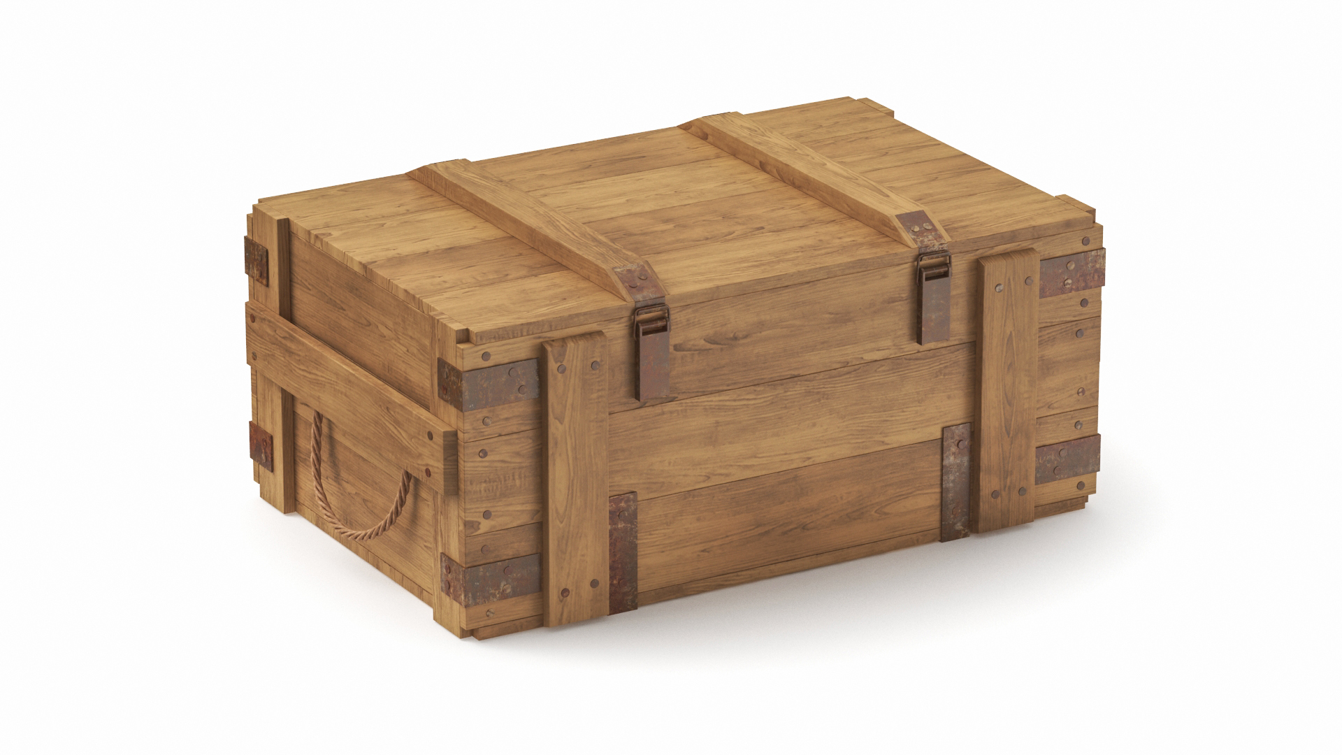 Wooden crate 01 3d model turbosquid 2128432