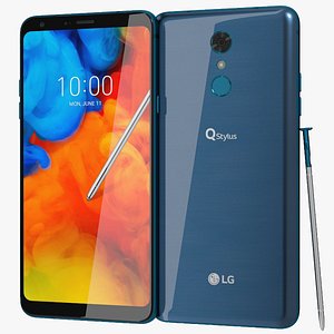 realistic lg q stylus 3D