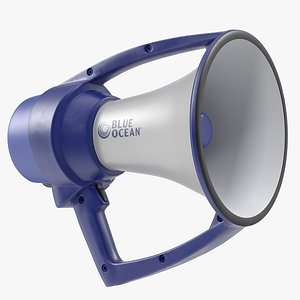 Blue Ocean Waterproof Megaphone