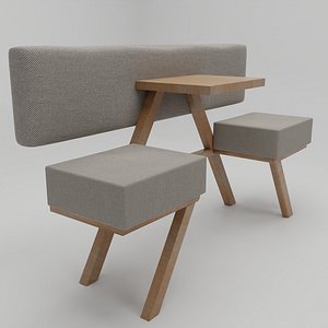 3D model MinimalistSofa
