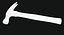claw hammer 3D model