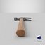 claw hammer 3D model