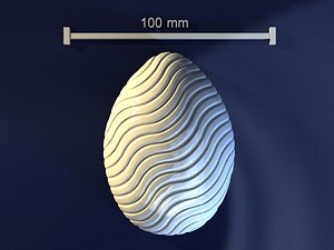 egg mold hand 3d model