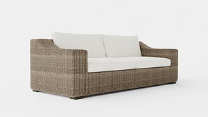 San Diego sofa vintage 3 seat including cushions