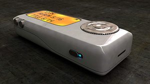 3D player vintage model