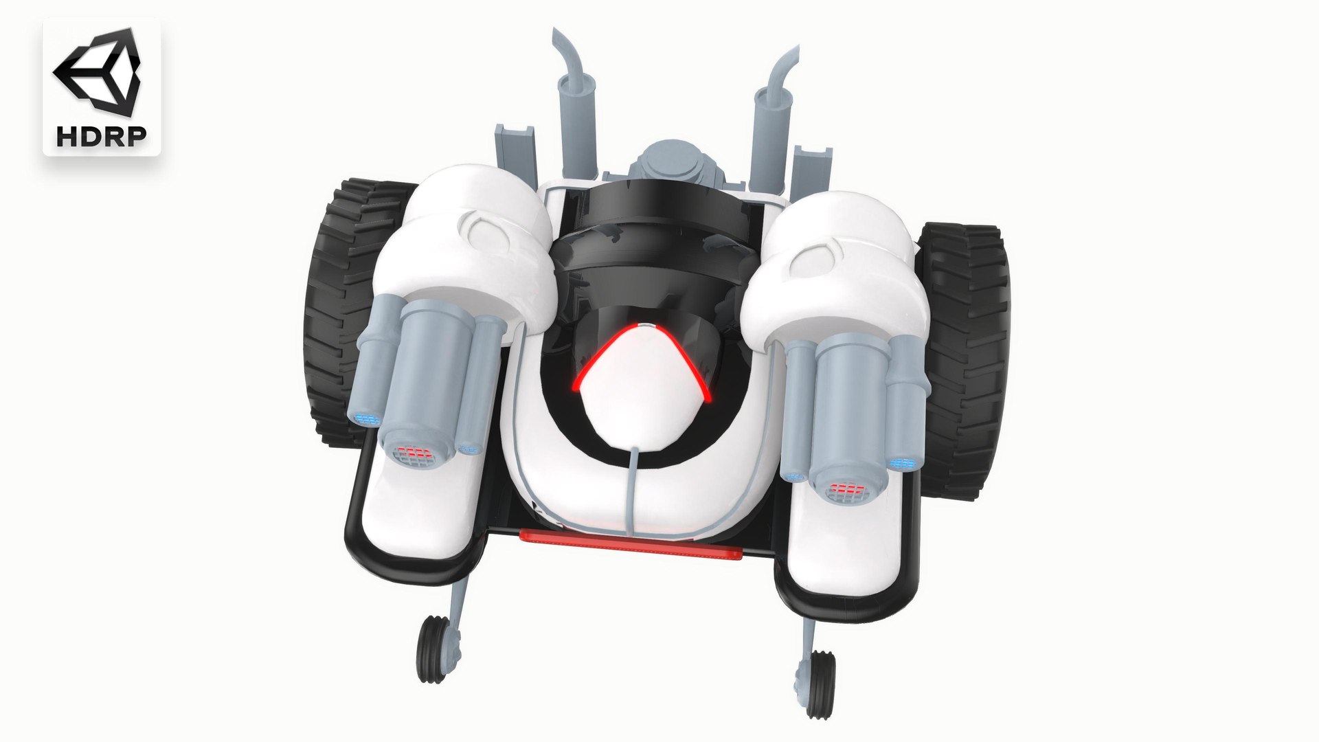 Futuristic Unity-compatible Robot Unity Hdrp 3D - TurboSquid 2211508