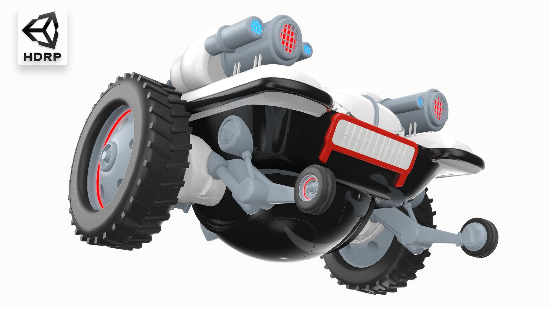 Futuristic Unity-compatible Robot Unity Hdrp 3D - TurboSquid 2211508