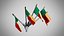 Wall Mount Flags  5 Of Benin