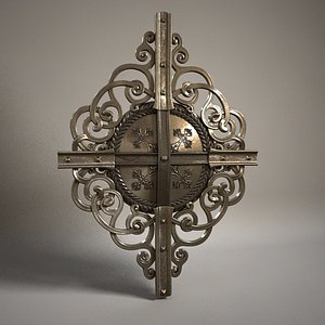 3d model of metal gate