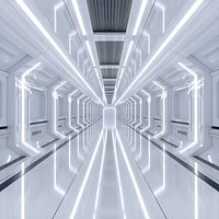 Sci-Fi Futuristic Corridor Modular