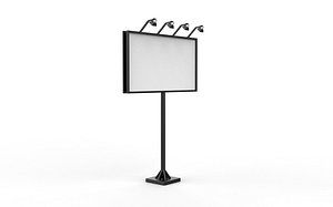 Billboard 3D model 3D model