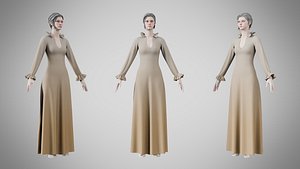3D Dress 29 Grullo