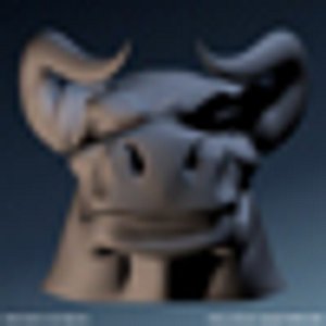 3d fantasy character minotour model