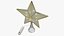 christmas star tree topper 3D model