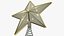 christmas star tree topper 3D model