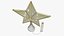christmas star tree topper 3D model