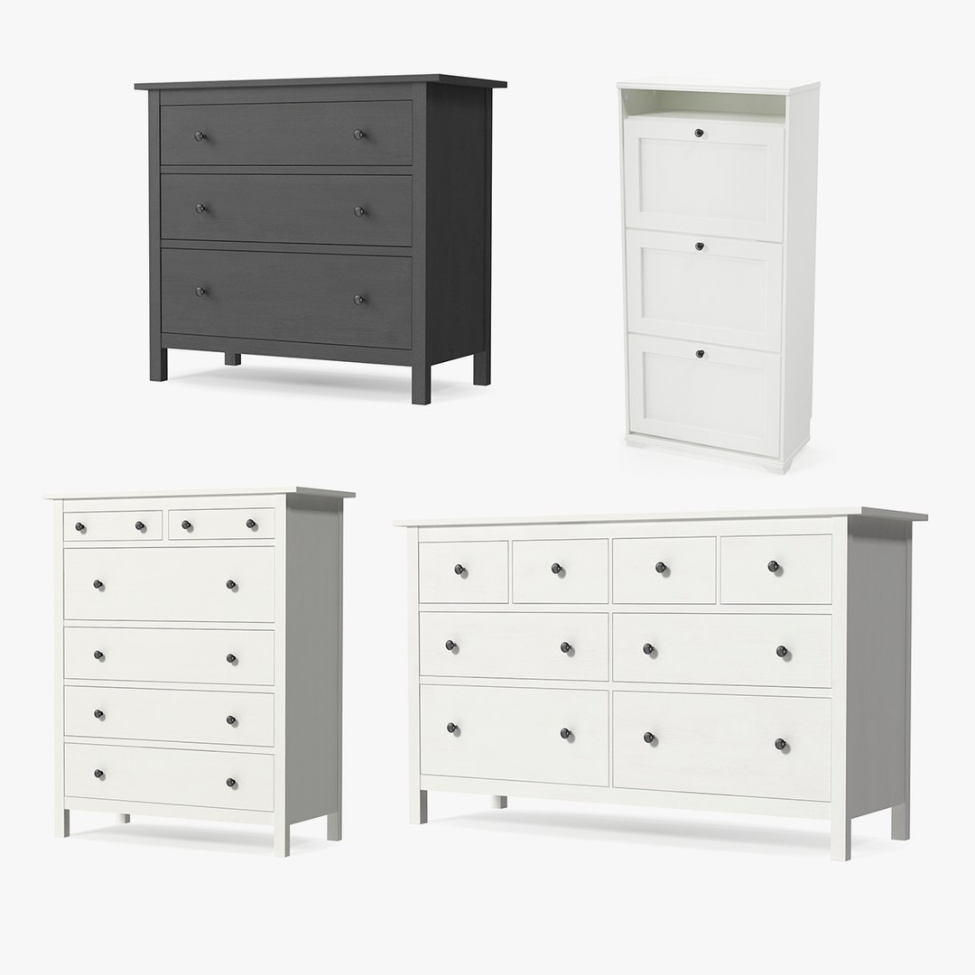 Ikea Furnishings Collection 2 3D model preview