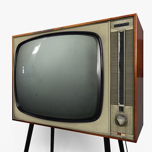 Vintage TV Electron 3D model