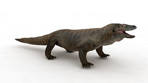 Monster lizard 3D model