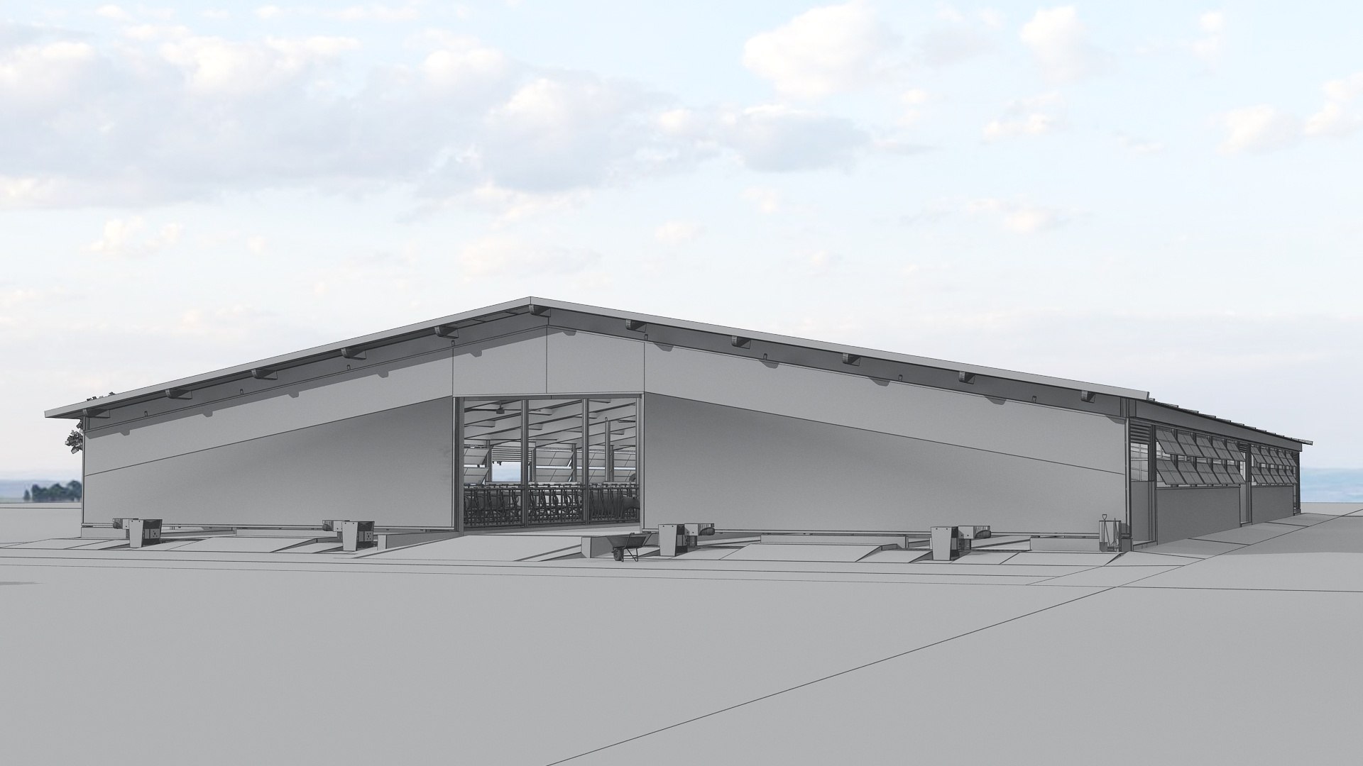 Cow Farm Barn 01 3D model https://p.turbosquid.com/ts-thumb/TV/pWleSd/Jj/cowfarmbuilding01wire1/jpg/1692567874/1920x1080/fit_q87/a4d4a7b63f78ccf57b227887d7d65c8b08506c8a/cowfarmbuilding01wire1.jpg