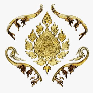 3D Thai pattern