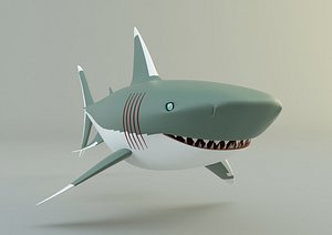 megalodon shark model model