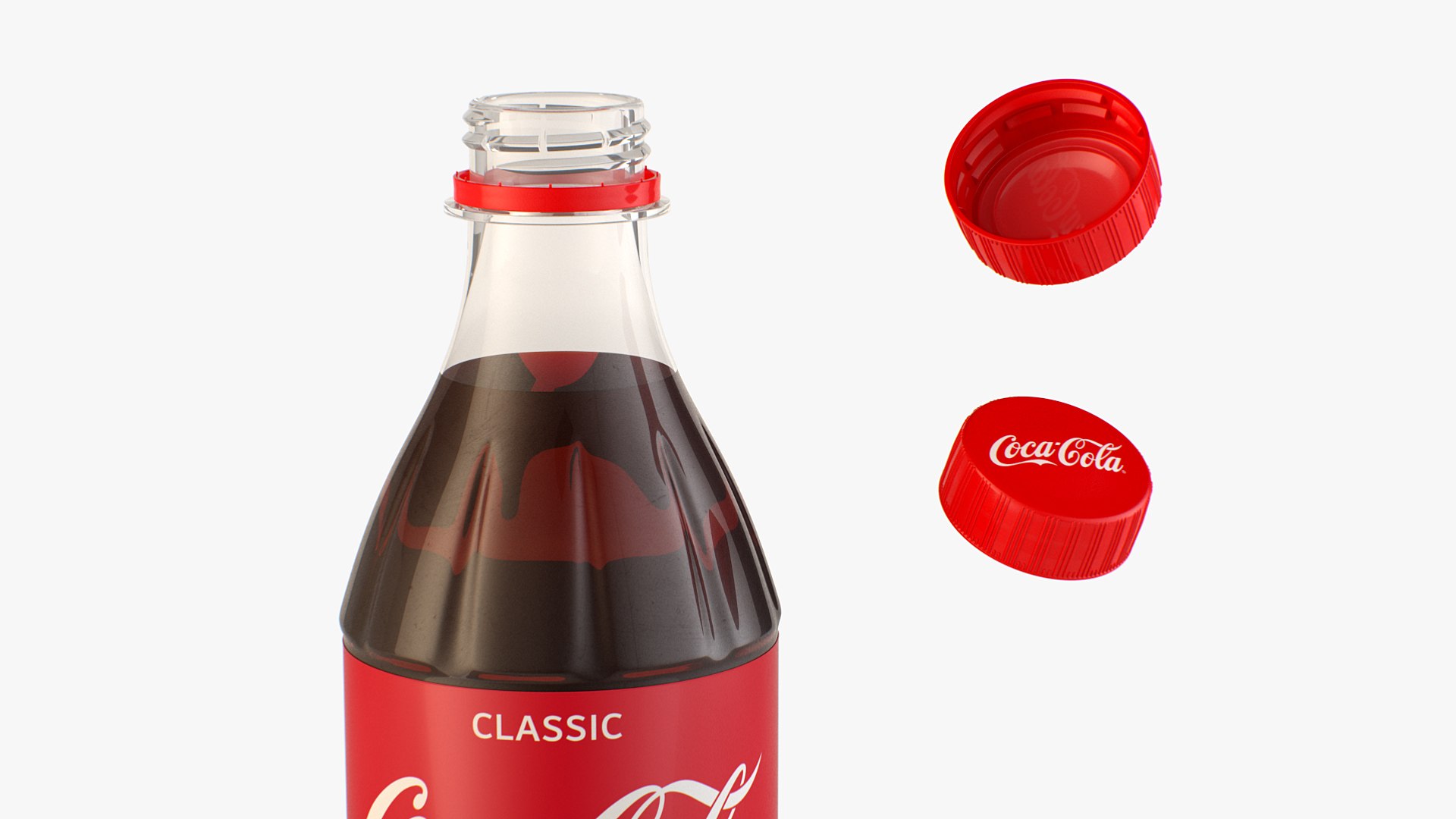 CocaCola Bottle 500ml 3D model - TurboSquid 1802305