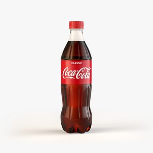 CocaCola Bottle 500ml 3D model