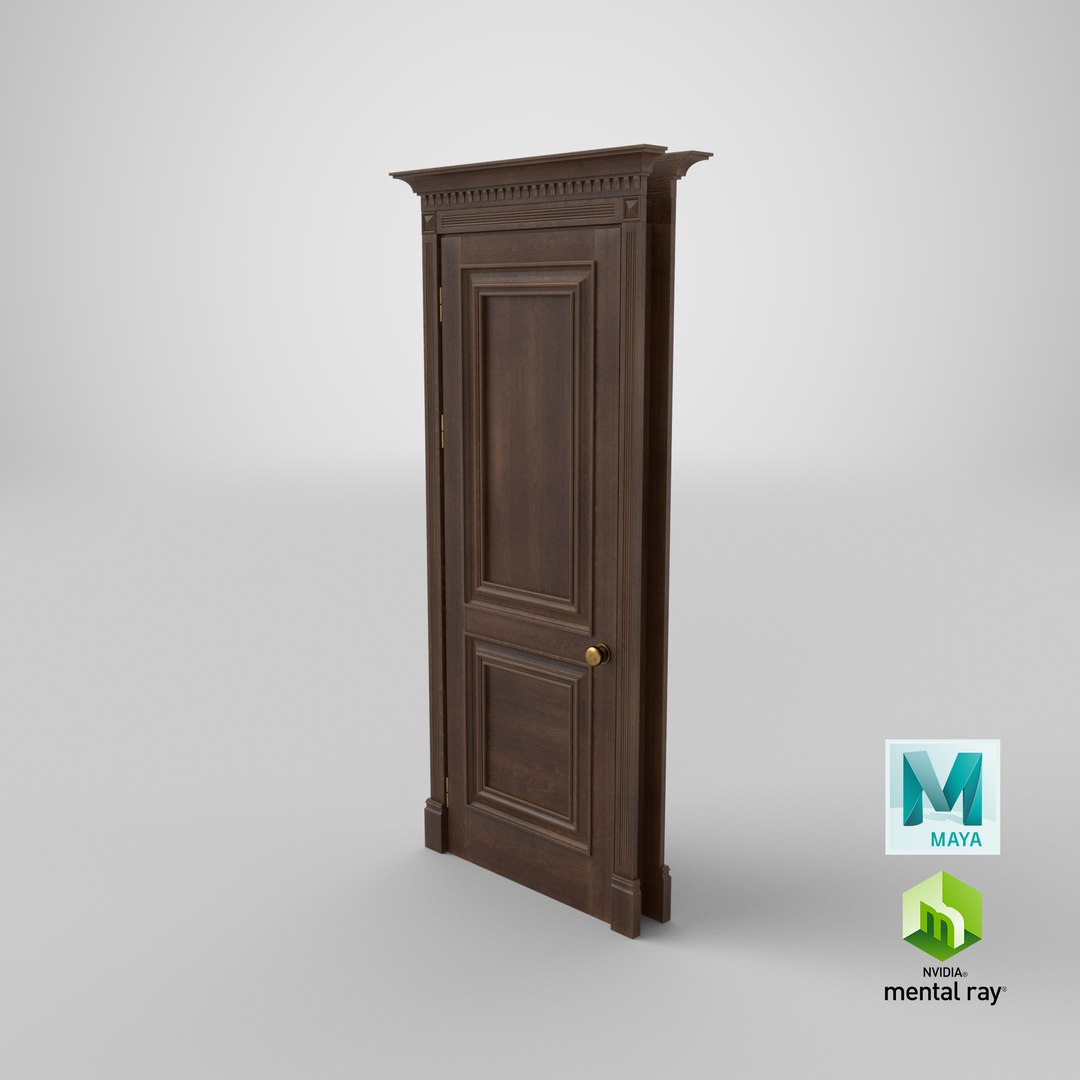Classic Door Wood Mid Brown 3D model https://p.turbosquid.com/ts-thumb/TW/4qQcJl/fA/stemcell_maya_mental_ray_render/png/1674933505/1920x1080/fit_q87/f9d693aafba0c8897b5e31056fd0eaf5d87c5611/stemcell_maya_mental_ray_render.jpg