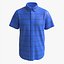 Camisa Manga Curta Masculina Mockup Listras Azuis