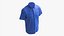 Camisa Manga Curta Masculina Mockup Listras Azuis
