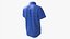 Camisa Manga Curta Masculina Mockup Listras Azuis