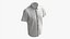 Camisa Manga Curta Masculina Mockup Listras Azuis
