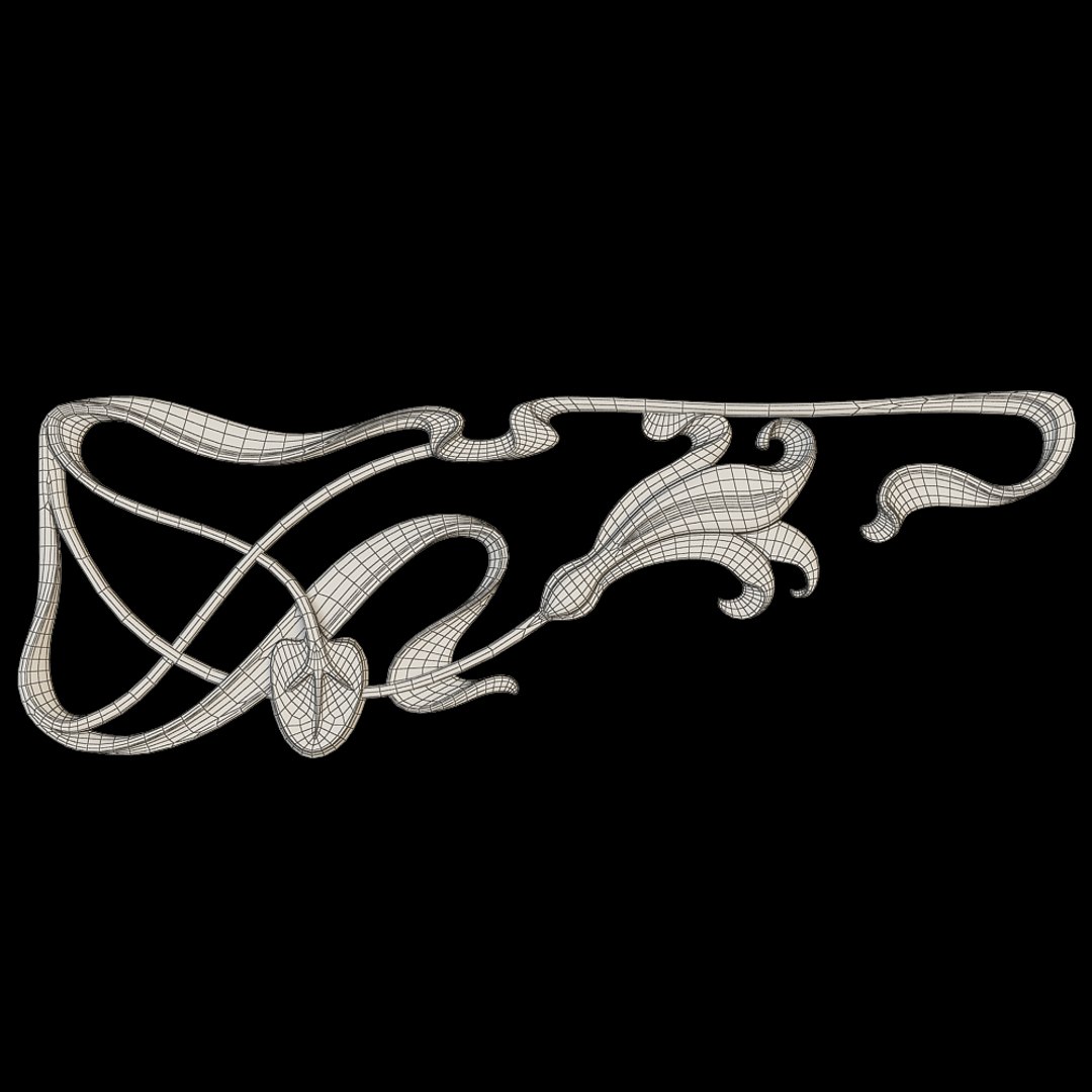 3D art nouveau decor https://p.turbosquid.com/ts-thumb/TW/5suPHm/gHOKTcz5/42/jpg/1572725118/1920x1080/fit_q87/2685ed27fe7a72593b0b4ee6e23d47ea124f4a70/42.jpg