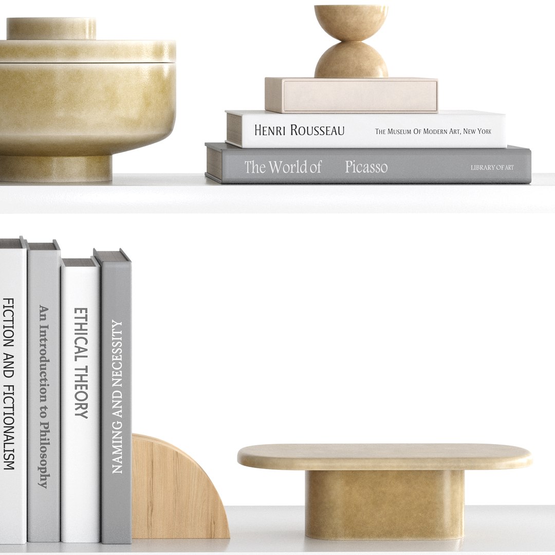 Decorative Set 01 Model - TurboSquid 1959266