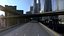 3D freeway city environment model