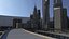 3D freeway city environment model