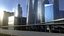 3D freeway city environment model