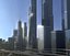 3D freeway city environment model
