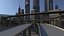 3D freeway city environment model