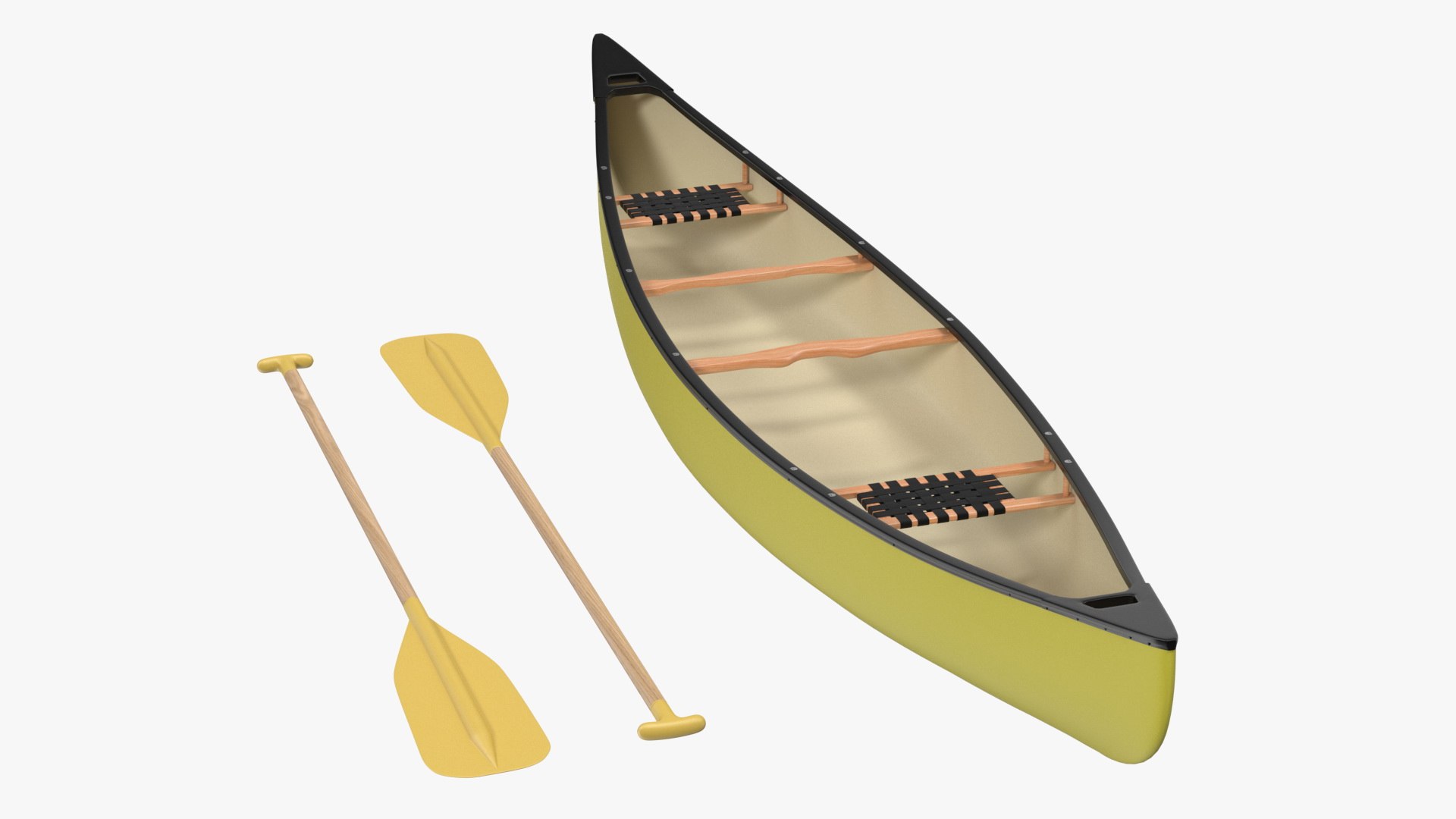 Tripping Canoe Generic 3D model preview