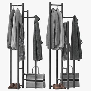 3D Ceiba Clothes Rack model