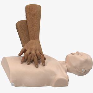 3D aid training cpr dummy