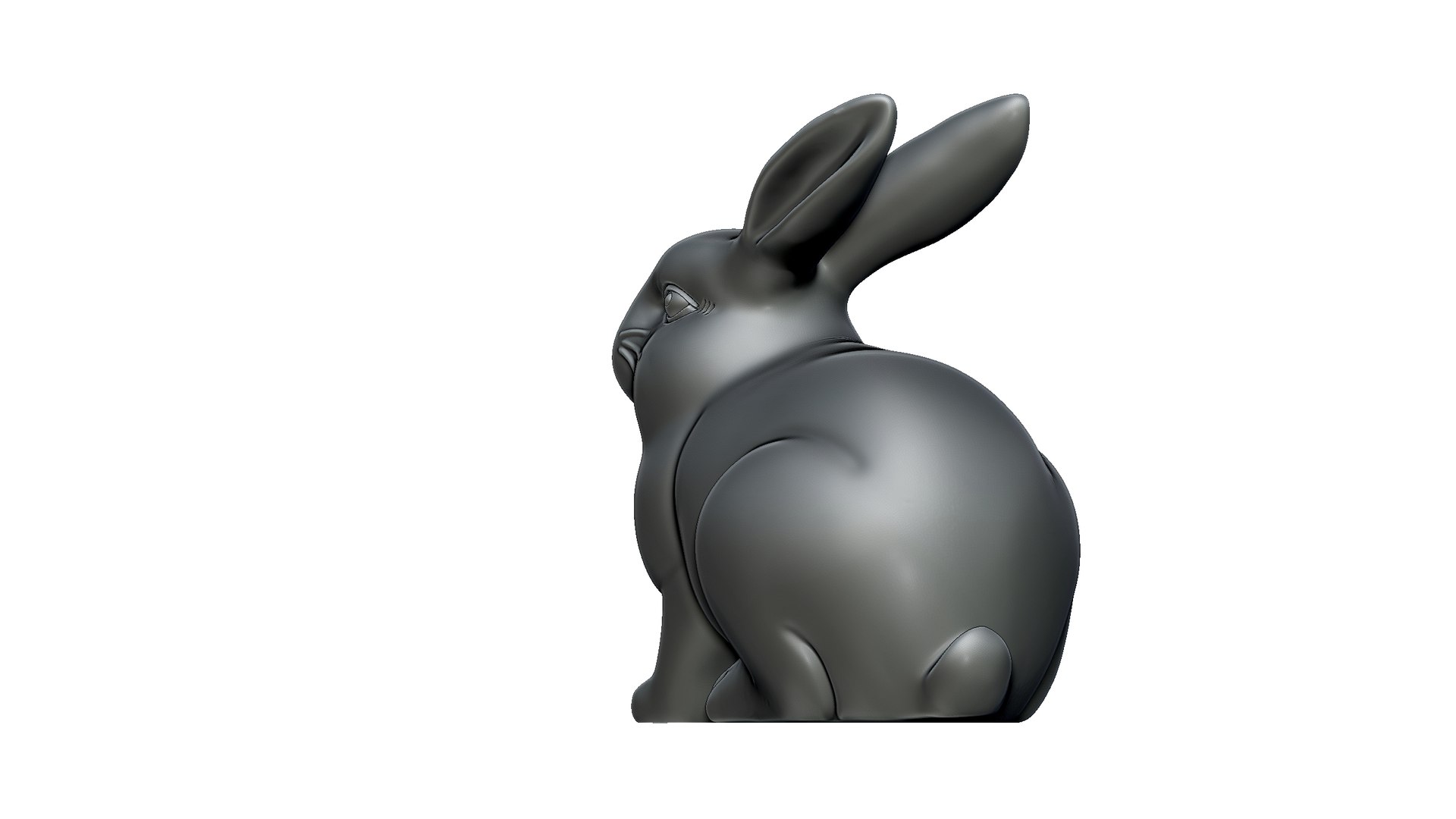 3D Rabbit Bunny 3D Print Model Model - TurboSquid 2283130