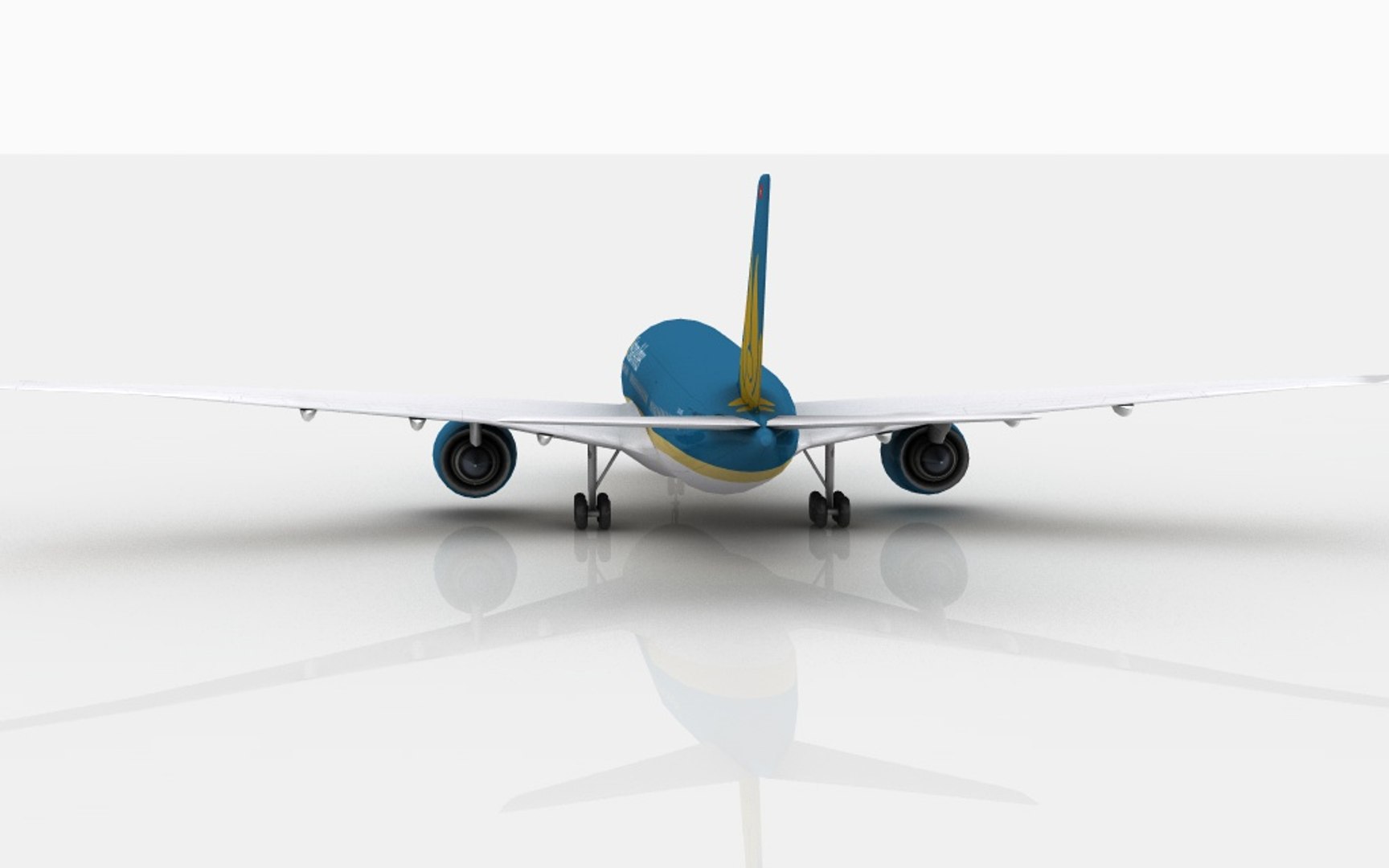 3D Airbus A350 Vietnam Airlines Model - TurboSquid 1362992