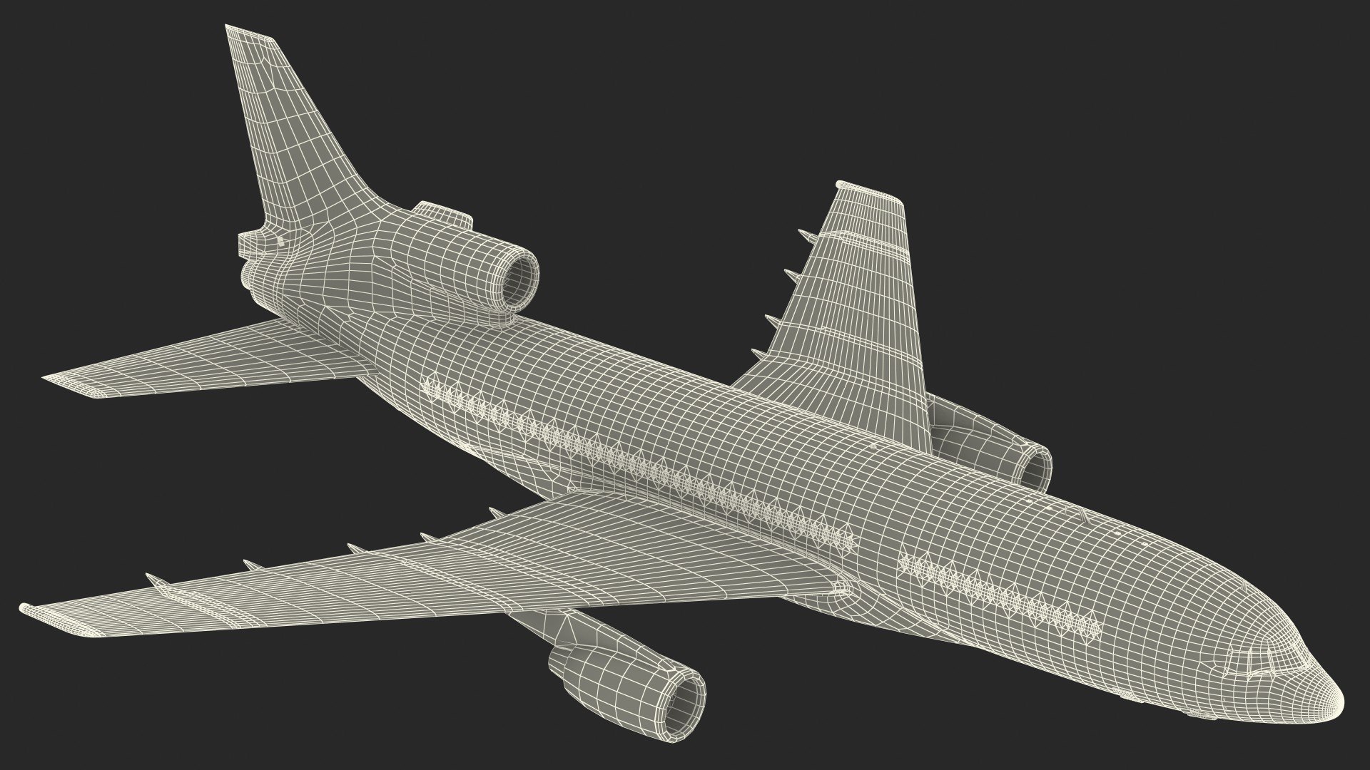 Lockheed L-1011 TriStar Flight Model - TurboSquid 1772657