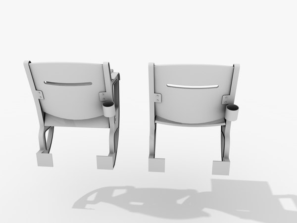 stadium seating chair 3d 3ds