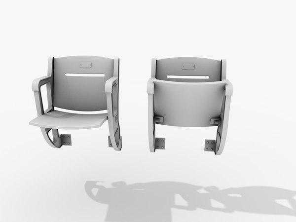 stadium seating chair 3d 3ds