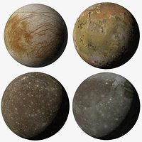 The Galilean Moons Jupiter